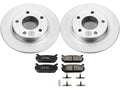 Rear Brake Pad and Rotor Kit for Mazda MX6 (1993–1997) GF916ZX