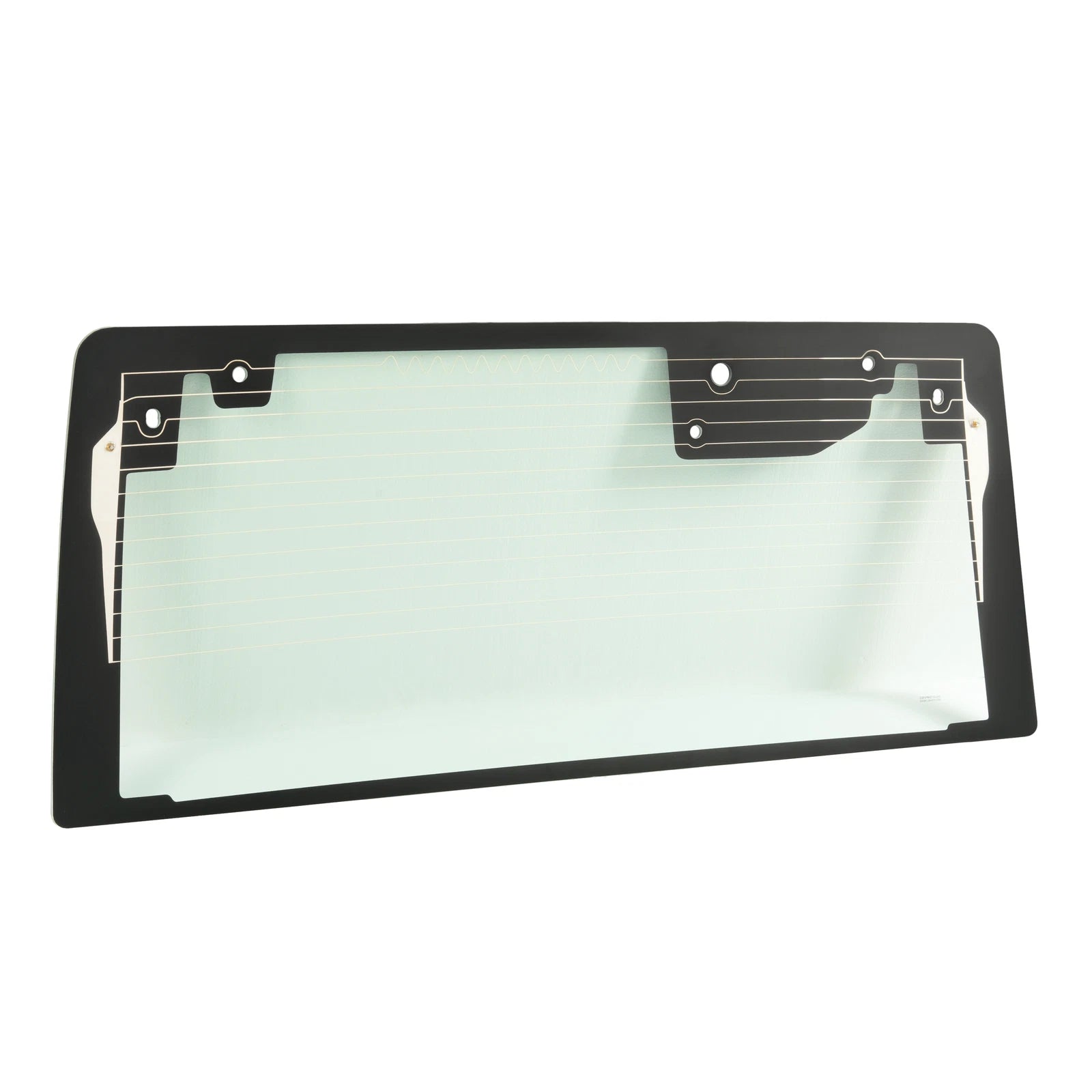 Rear Window Tempered Glass for Jeep Wrangler JK (2011–2017) Heated Light Green