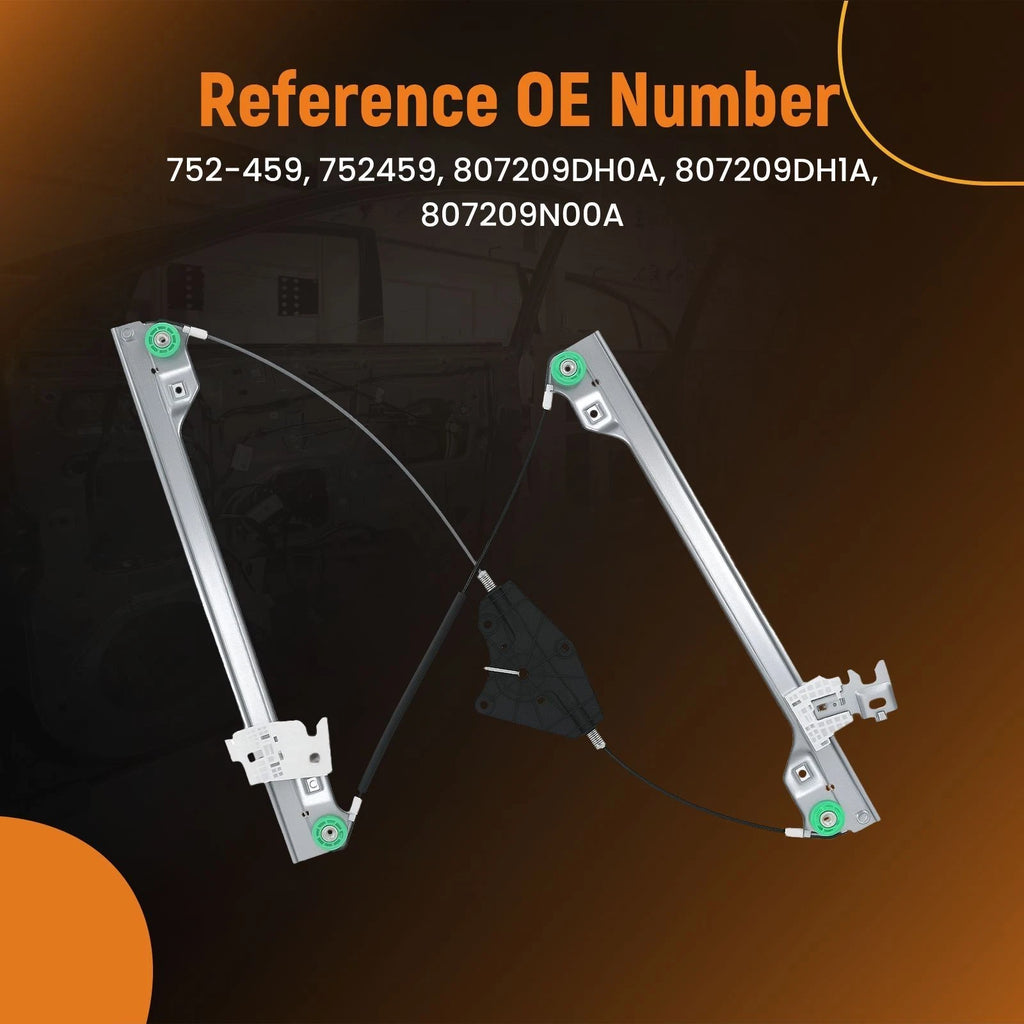 Passenger Side Window Regulator for Nissan Maxima (2009-2014)