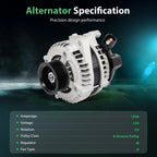 Alternator for Honda Accord 2013–2017 (3.5L V6, 135A, 12V, CW)