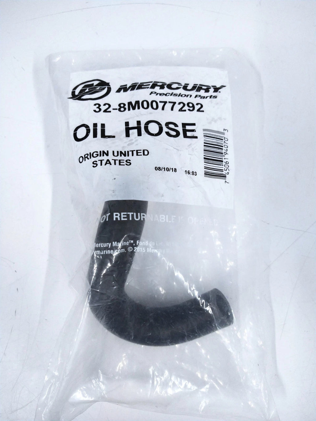 Oil Hose for Mercury Marine (32-8M0077292)