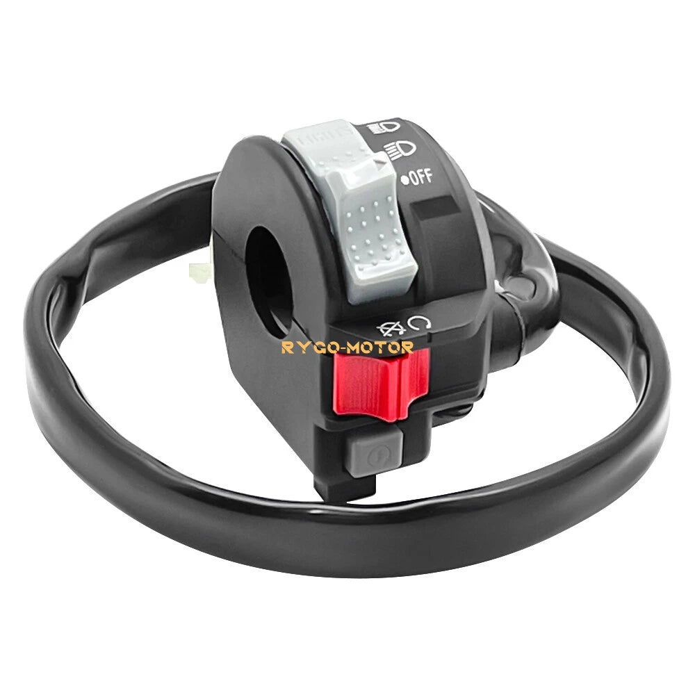 Left Handlebar Start Stop Switch for Yamaha Warrior 350 YFM350X (1996–2001)