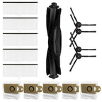 Side Brush Set for Sweeper Accessories (Main Brush Mop Cloth)