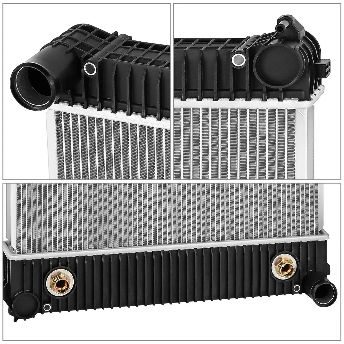 2-Row Aluminum Cooling Radiator for Freightliner M2 106/FS65 (2004–2008)