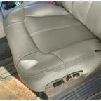 Driver Bottom Seat Cover for Tahoe Suburban (1999–2002) Pewter Gray