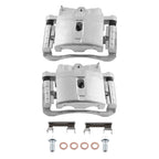Rear Brake Calipers Kit with Bracket for Chevrolet Silverado 2500 (1994–2004)