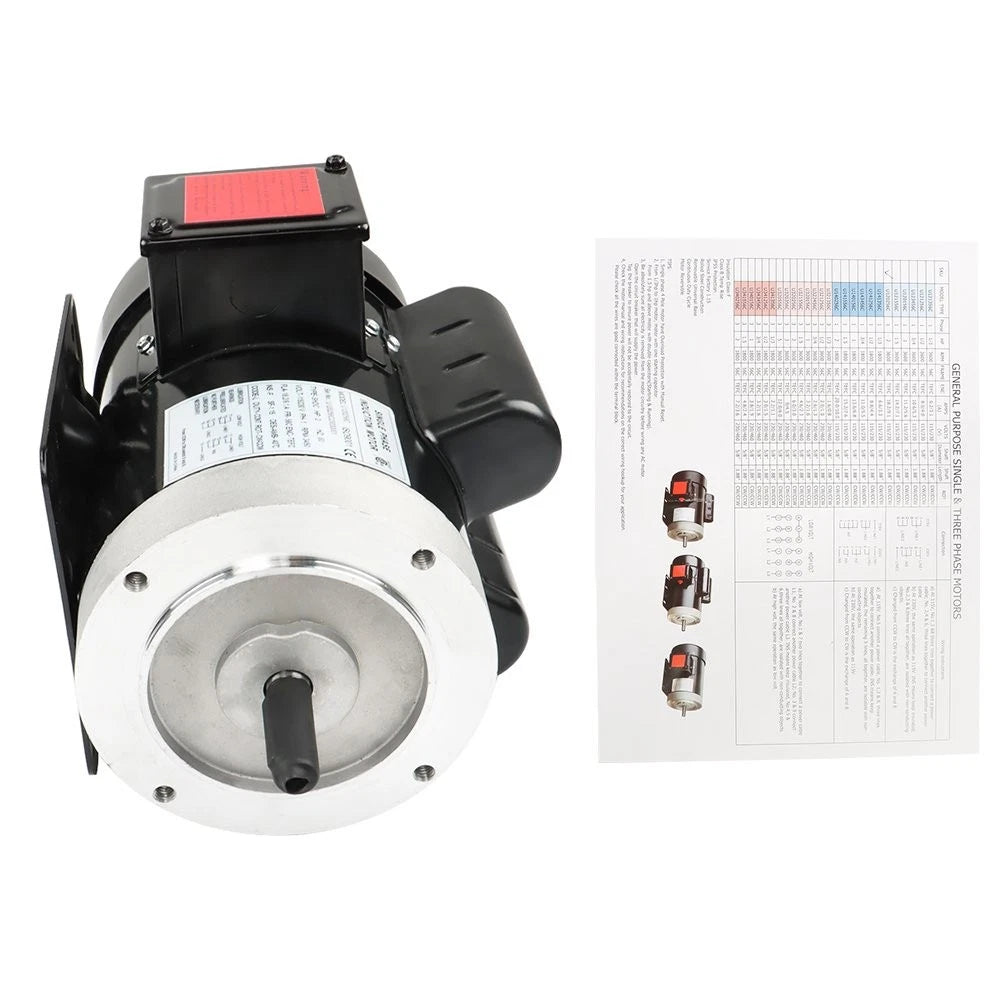 Electric Motor for General Purpose Applications (115/230V, 2HP)