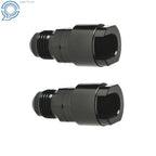Set of 2 Fuel Adapter Fittings for Quick Connect (5/16")