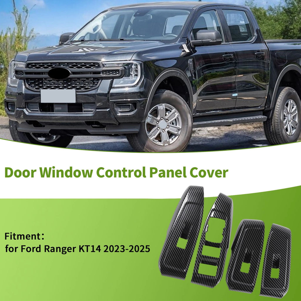 Set of 4 Window Switch Bezel Covers for Ford Ranger (KT14)