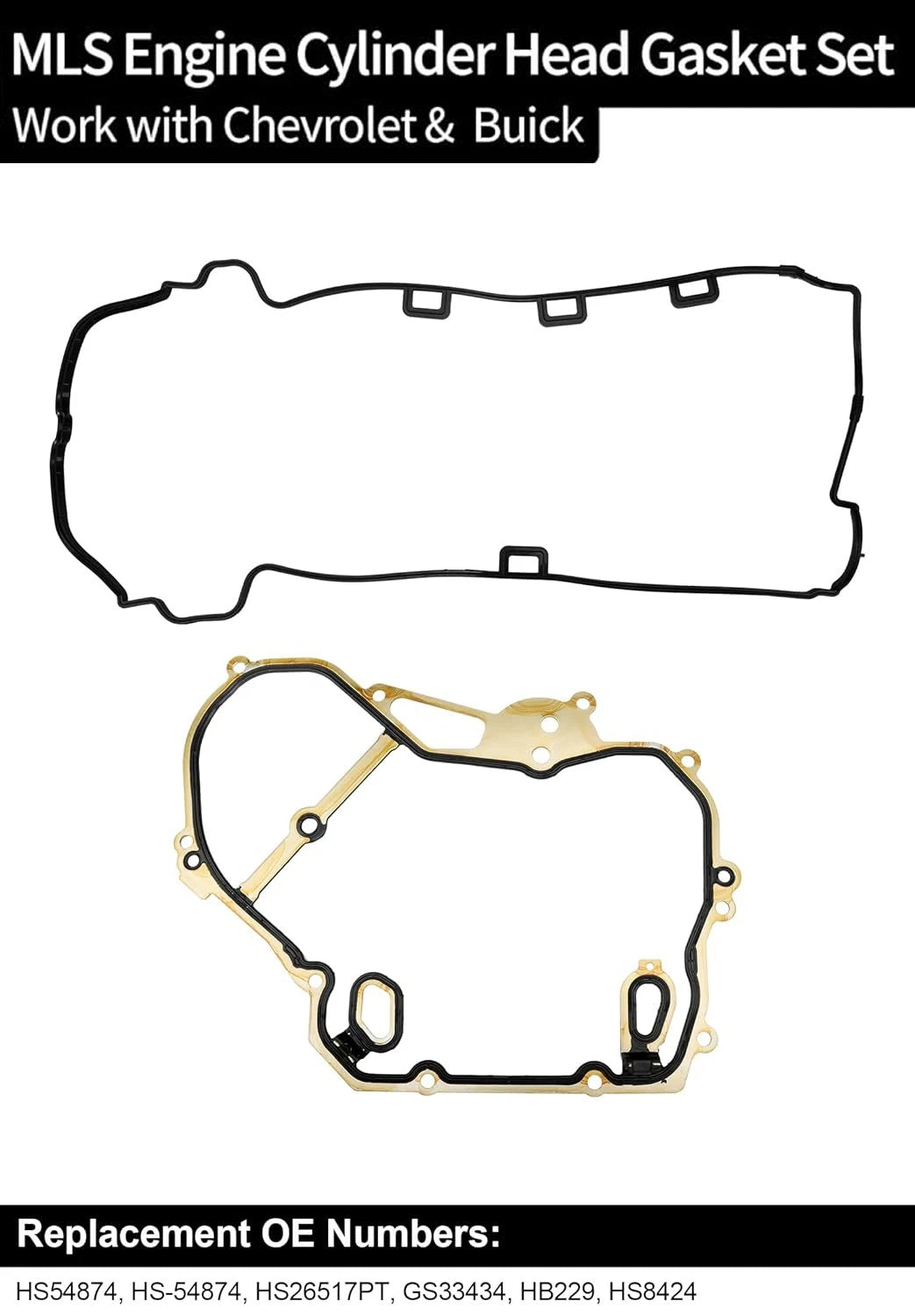 Head Gasket Set for Chevy Equinox Malibu GMC Terrain Buick Lacrosse (2010–2017)