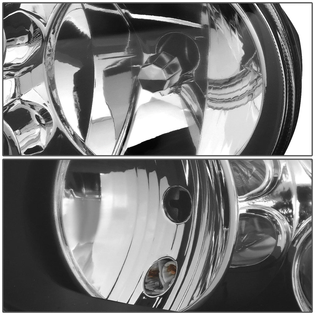 Pair of Headlights for VW Golf GTI (1999–2006) - Black Housing, Clear Lens