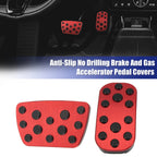 Set of 4 Brake Pedal Pads Cover Anti-Slip for Toyota Alphard 