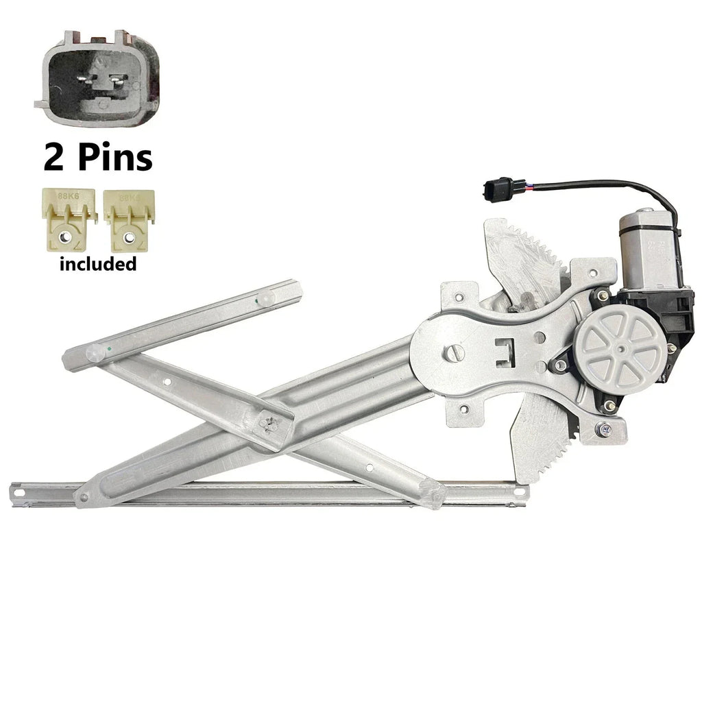Front Right Regulator 2 Pin Motor for Holden Rodeo RC/Isuzu DMax (1998–2020)
