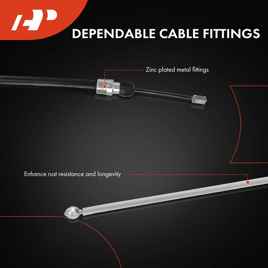 Rear Driver Parking Brake Cable for BMW E60 525i 530i 530xi (2003–2007)