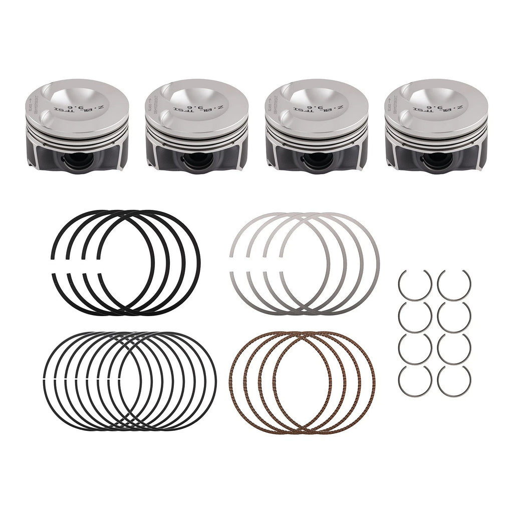 Piston & Ring Set for Audi VW Skoda Seat 2.0 TFSI TSI (2011–2017) 06H107065CM