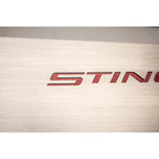 Brushed Door Guards with Vinyl Stingray Inlay for 2014–2019 Corvette