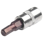 Set of 3 Drive Socket Screwdriver Bits 1/4 Inch for