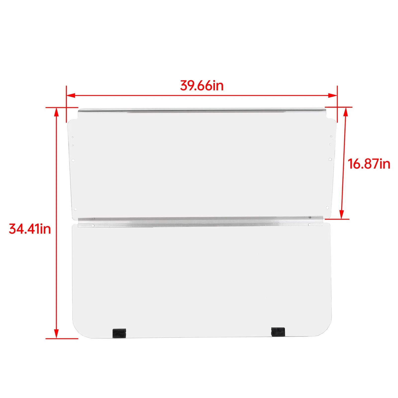 Folding Clear Windshield for Club Car DS (1982-2000.5)