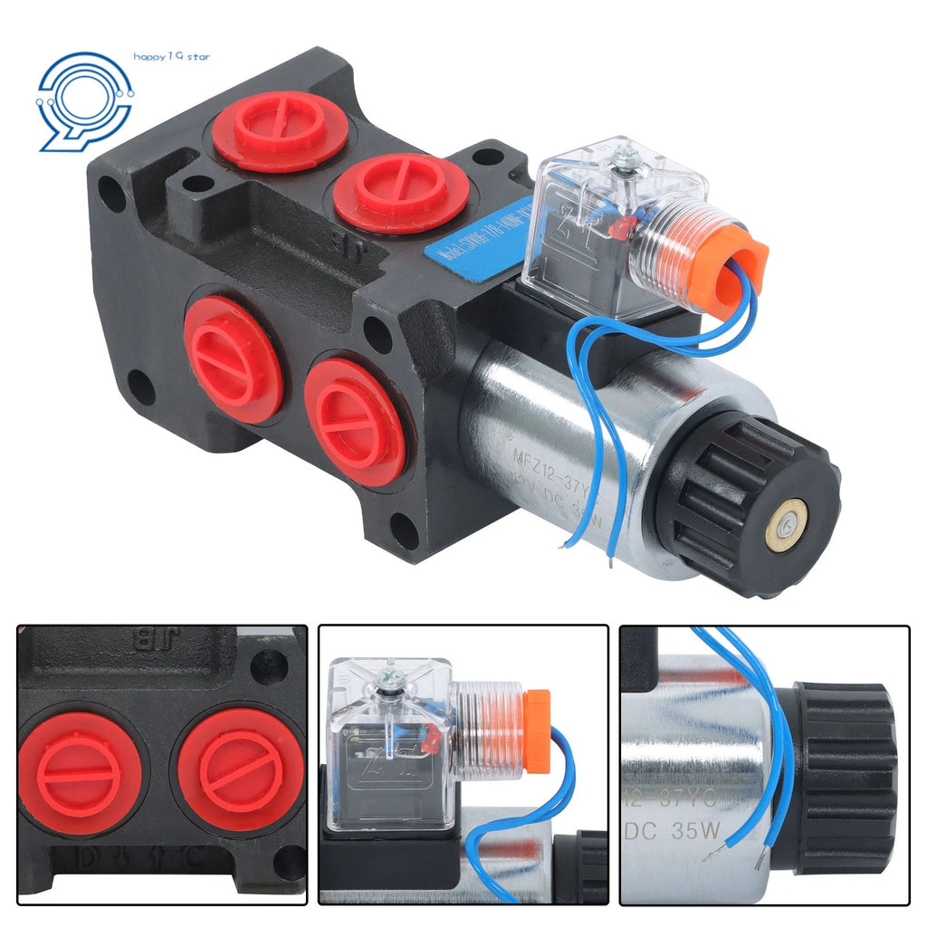 Hydraulic Solenoid Diverter Selector Valve for Make Model 