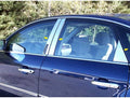 6pc. Luxury FX Stainless Pillar Posts for 2008-2009 Ford Taurus w/Keyless Entry