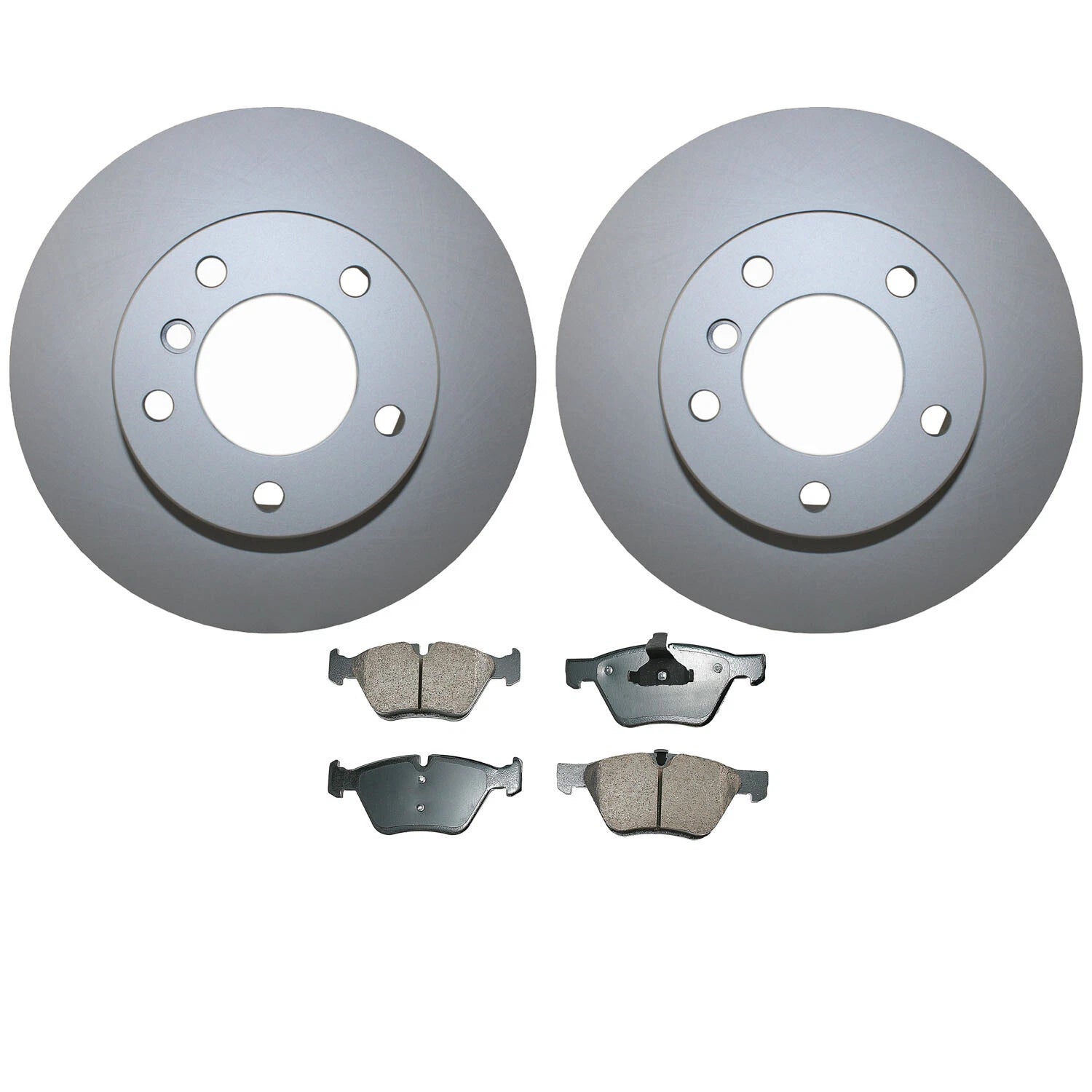 Front Brake Kit 300mm Rotors Akebono Ceramic Pad for BMW E82 E88 E90 E91 E92 E93 (2007–2013)