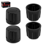 Set of 4 Center Hub Wheel Caps for Suzuki Quadrunner ALT LT 50 90 125 185 230 250 300
