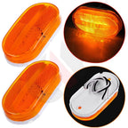 2 Side LED Marker Lights for Bus Truck Trailer Camper Motorhome