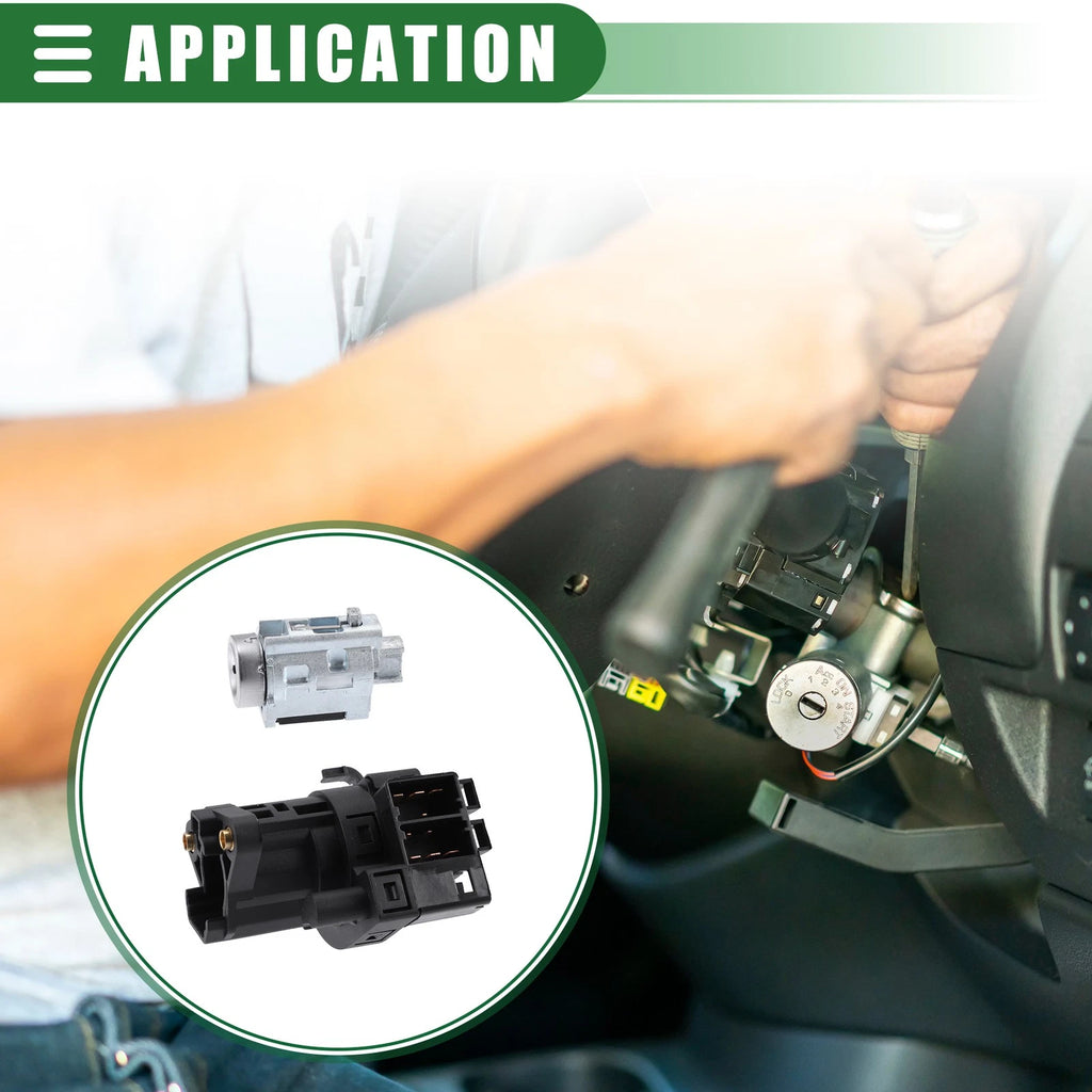 Ignition Starter Switch Lock Cylinder w/2 Keys for [Make Model] ([YYYY–YYYY])