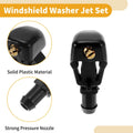 Windshield Washer Nozzle Kit for Dodge Durango (2011-2023) with Hose Connector