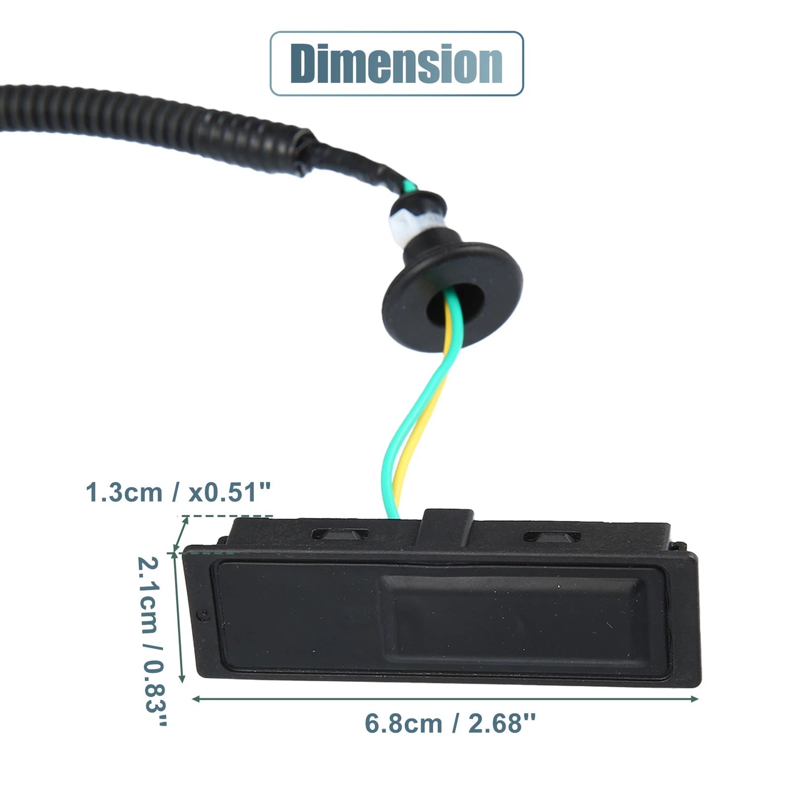 Rear Trunk Door Switch for Nissan Pathfinder (2013–2019) 25380-3JA0B