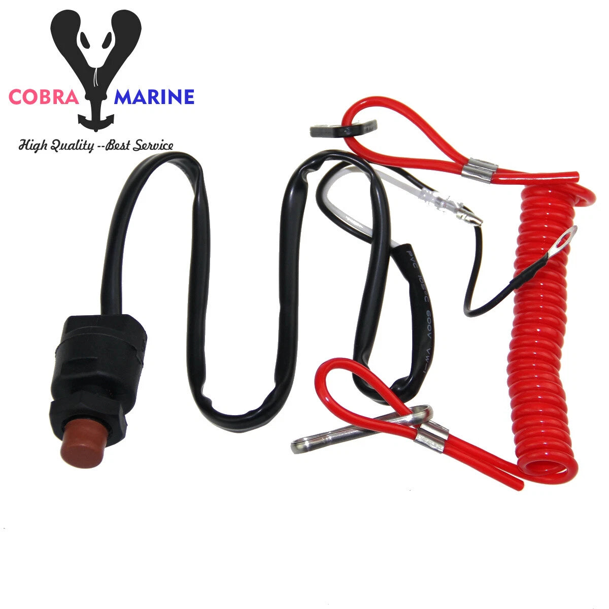 Emergency Safety Switch for Yamaha (6E9-82575-02-00, 18-65450, 6E9-82575-09)
