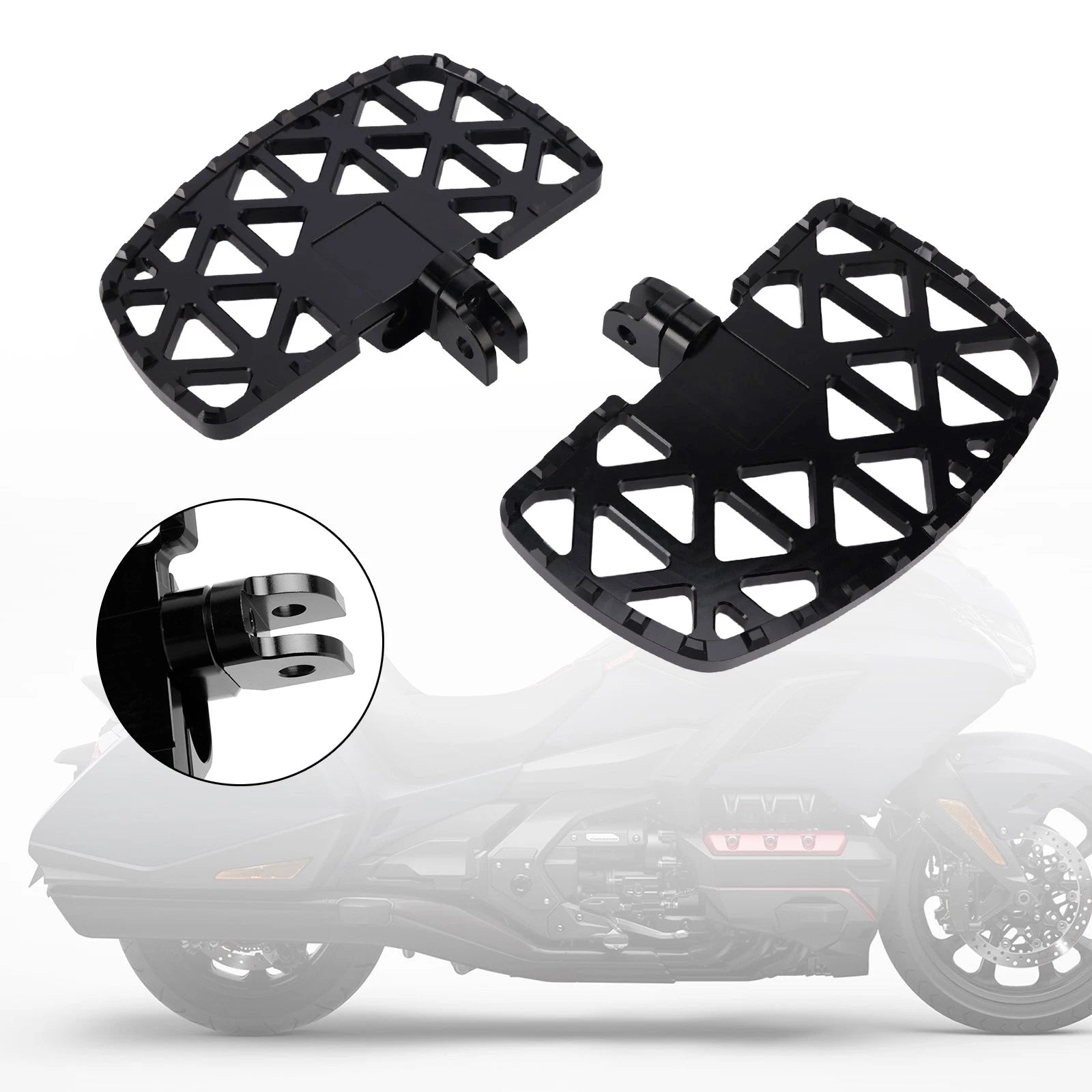 Front Footrests Foot Pegs for Honda GL1800, GB350, CB350 (2001–2025)
