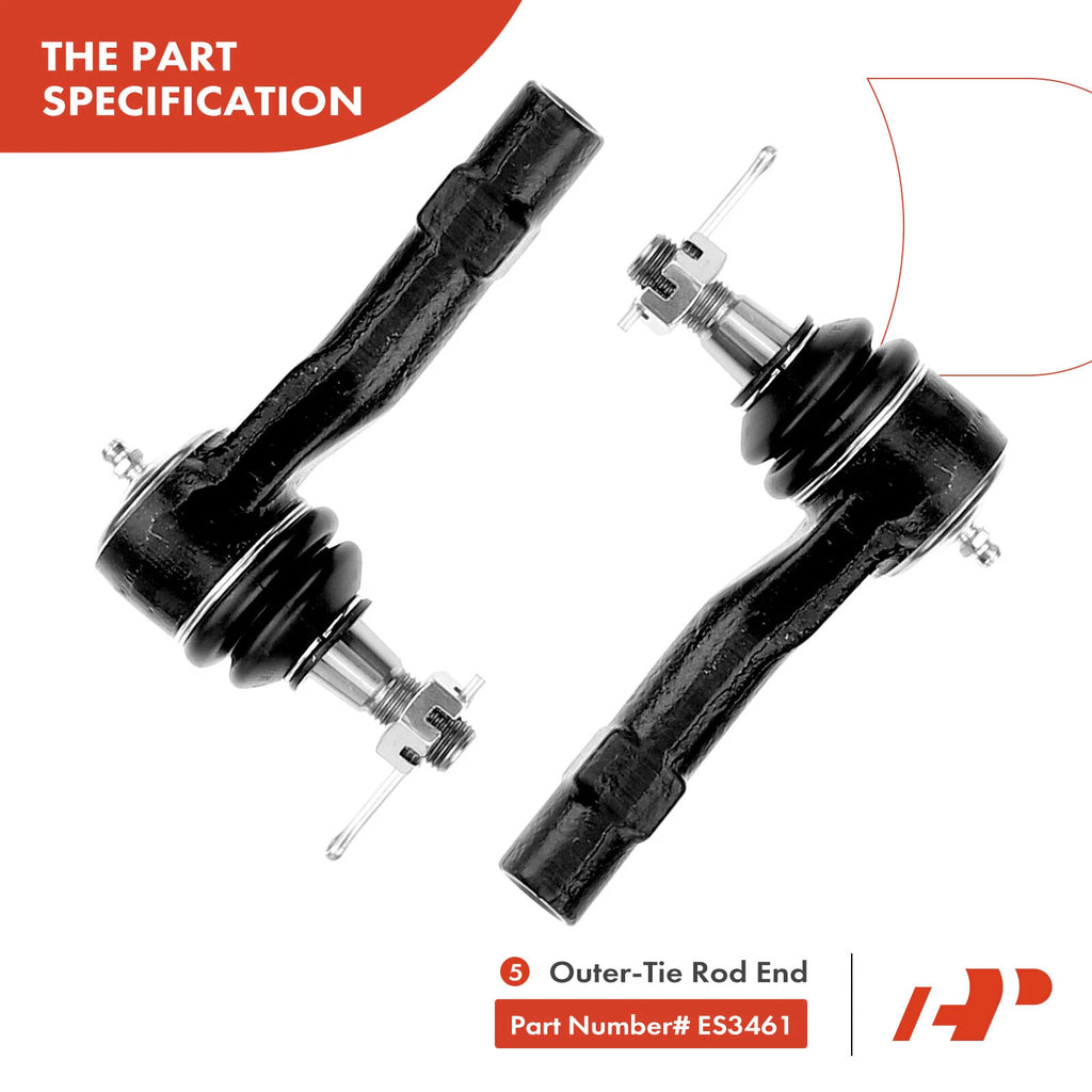 Set of 14 Front Control Arms with Ball Joints for Ford Explorer