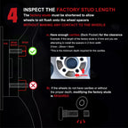 1.25 1.5 2 in Hubcentric Wheel Spacers for Ford Expedition (2003-2014)