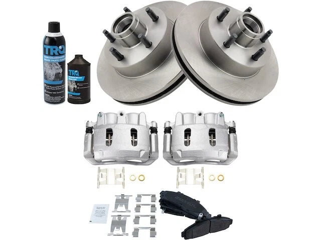 Front Brake Pad Rotor Caliper Set for Mazda B2300 (2001–2002) ZF382PY