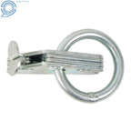 Set of 16 Heavy-Duty Ratchet Straps with O-Rings for Secure Tie-Downs