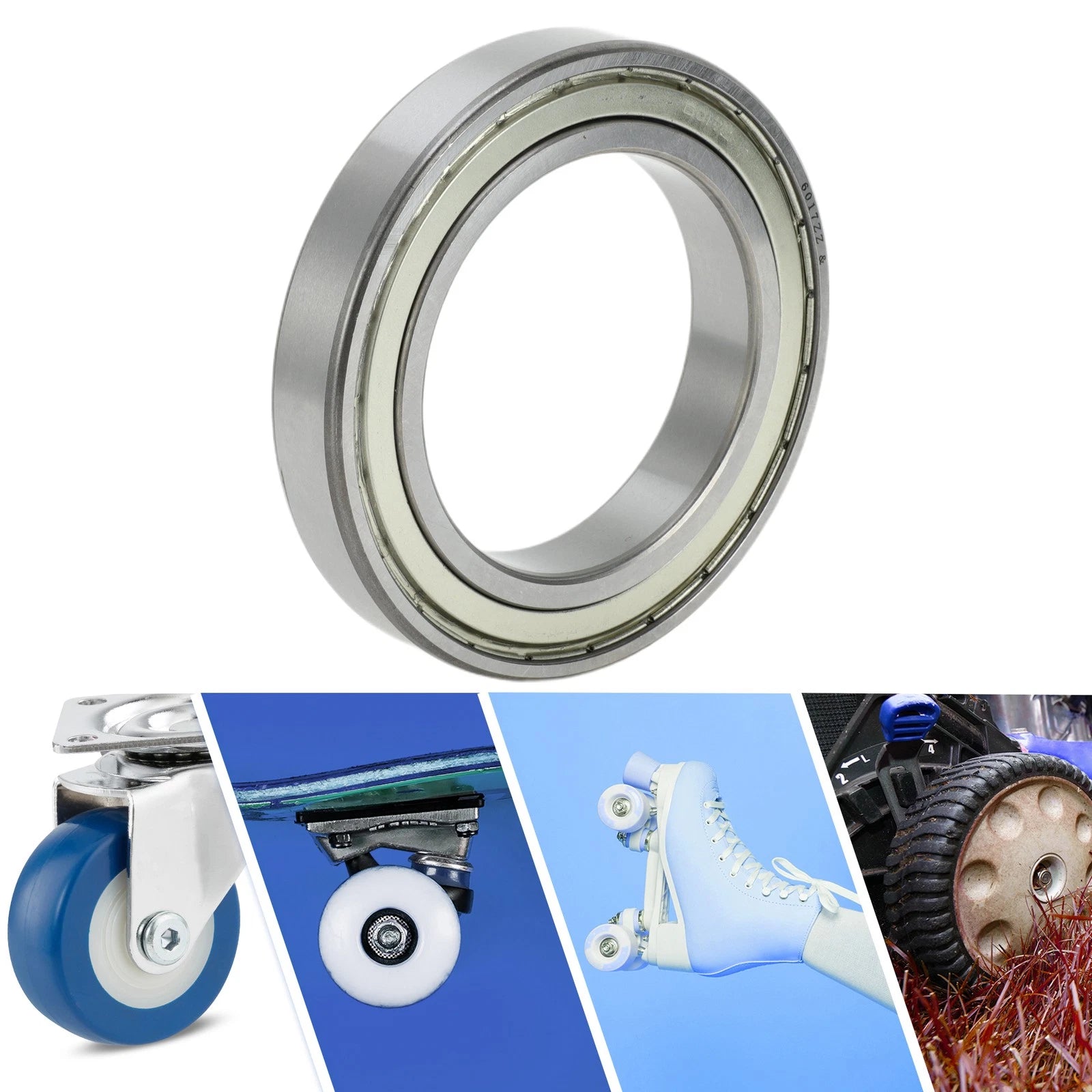 Deep Groove Ball Bearings 85x130x22mm for Scooter Skateboard (6017ZZ)