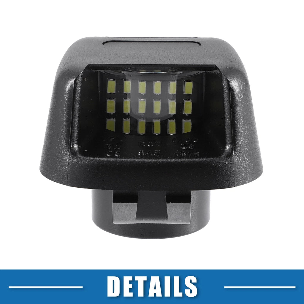 2pcs LED License Plate Light 26510-ZP50A for Nissan Frontier (2005–2019)