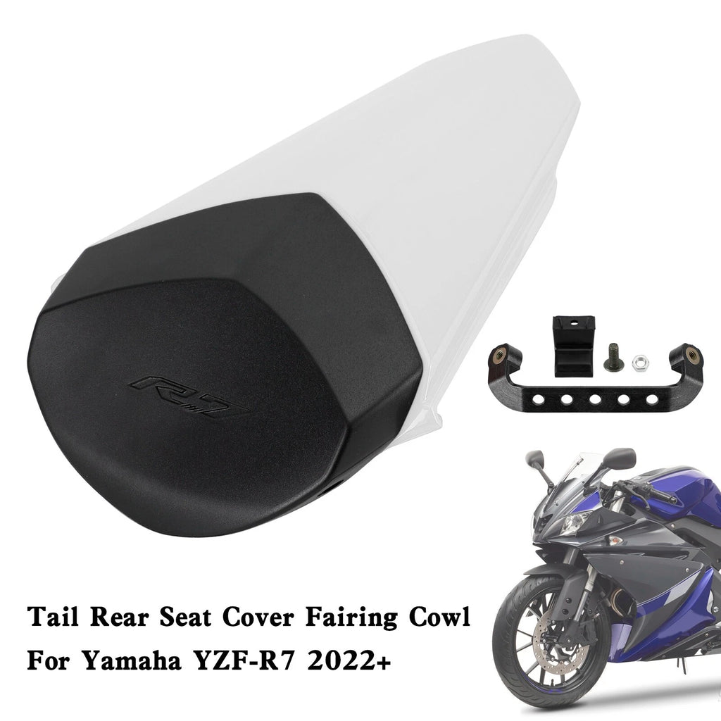 Tail Rear Seat Cover Fairing Cowl for Yamaha YZF-R7 (2022–2025) White