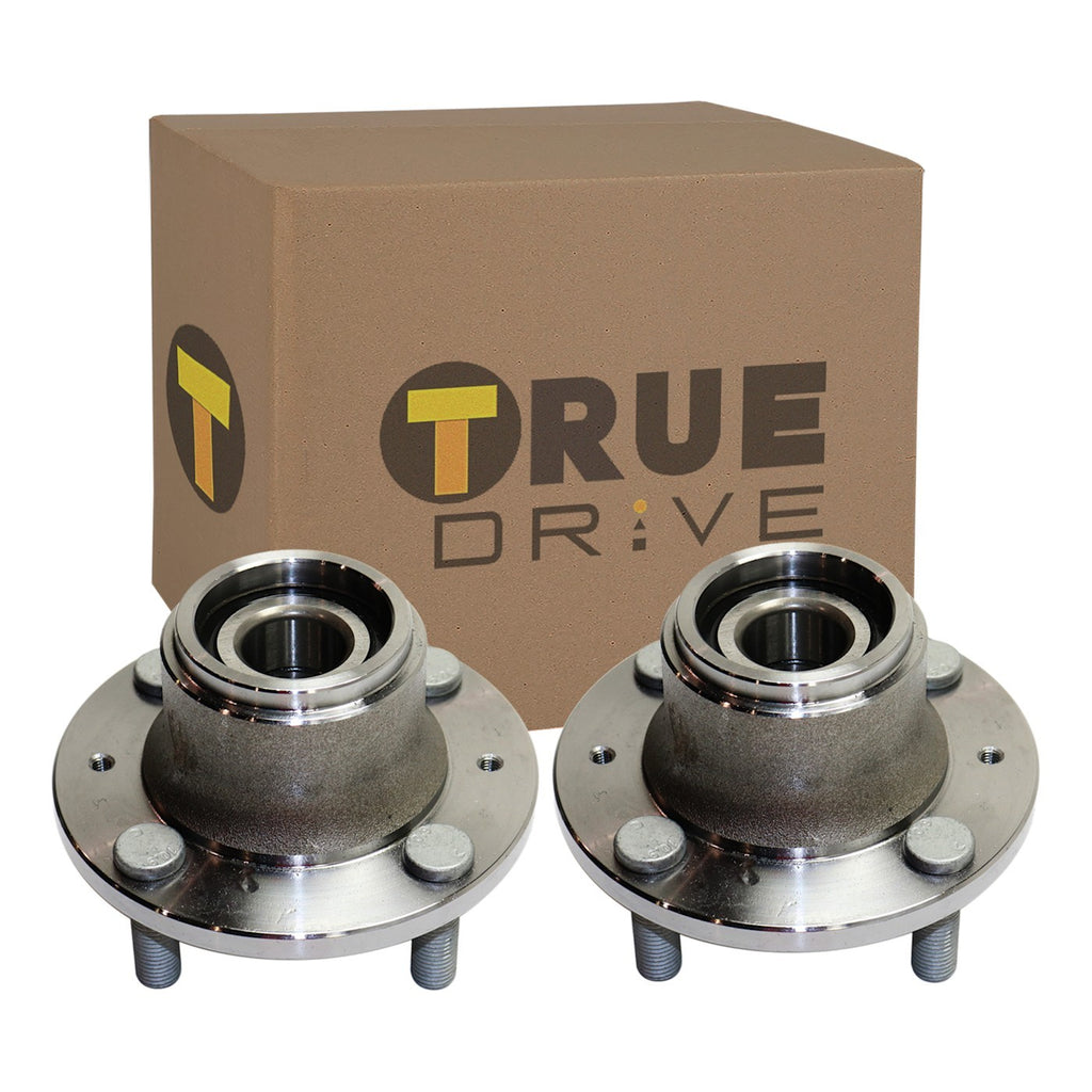 Set of 2 Wheel Hubs for Chevrolet Aveo (2004–2011) Rear Left & Right