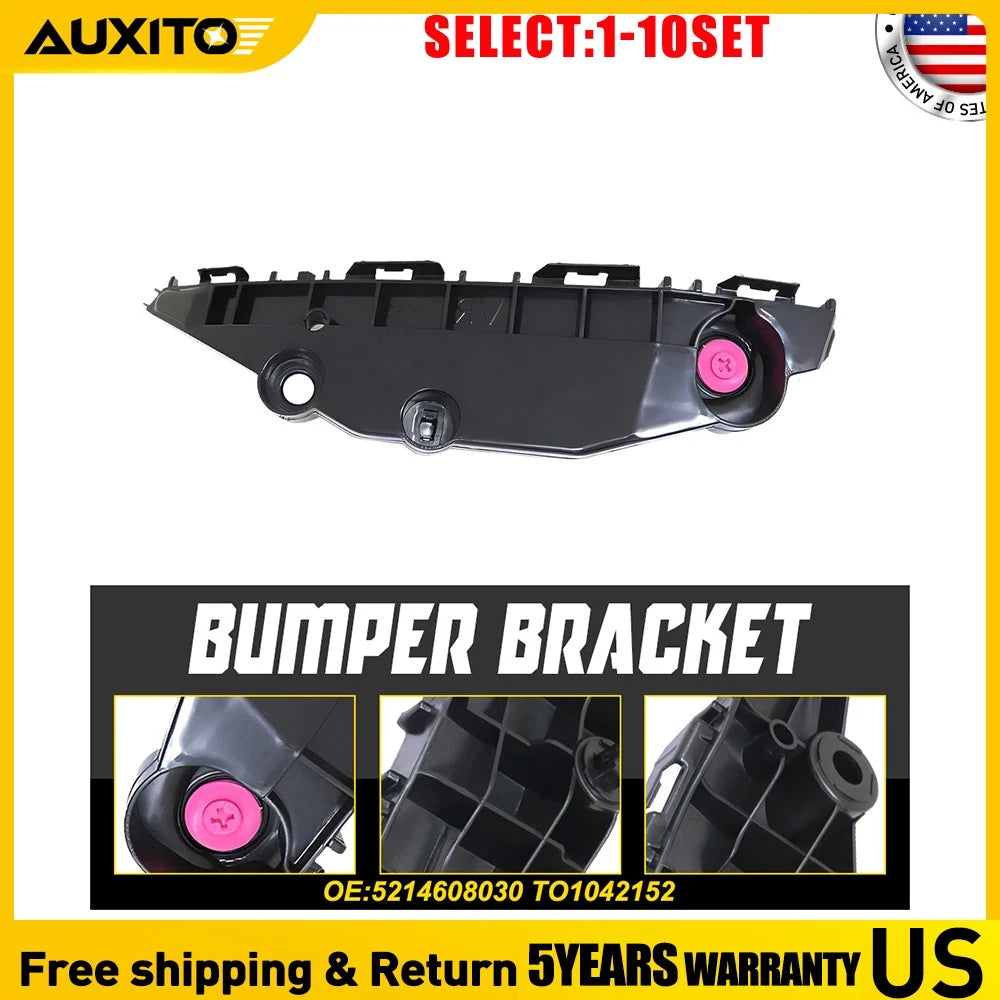 Left Front Bumper Support Bracket for Toyota Sienna (2021–2025) TO1042152