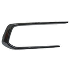 Replacement Black Painted Polypropylene Front Passenger Side Fog Light Trim