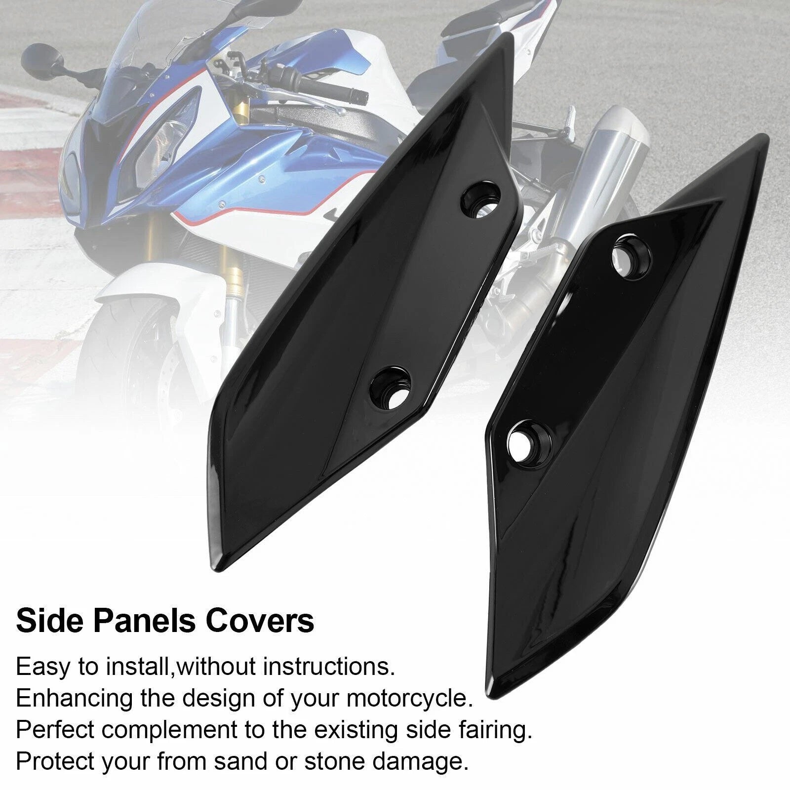 Side Trim Insert Cover Panel for BMW S1000RR (2009–2014)