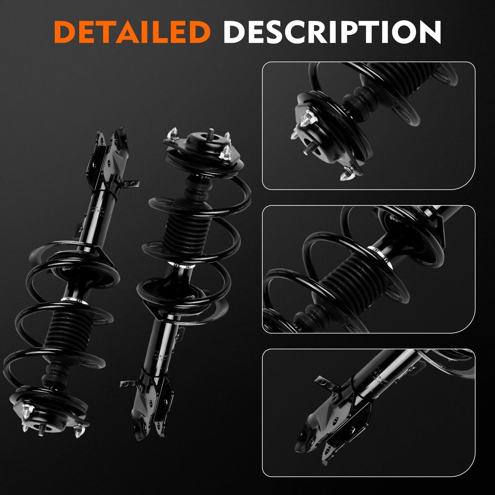 Front Complete Strut Set for Dodge Caliber (2009-2012)