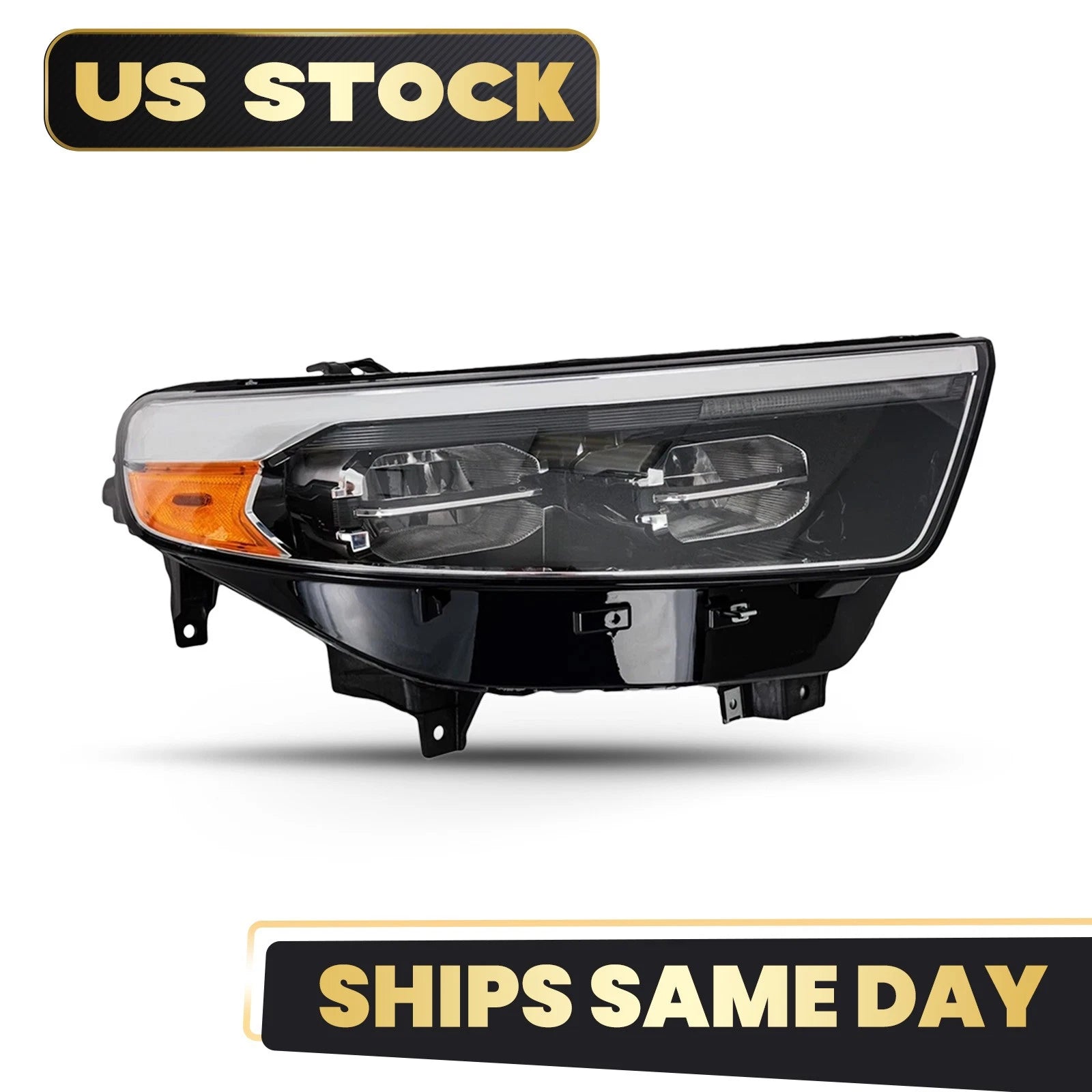 LED Headlight W/O DRL & Module for Ford Explorer (2020–2024) Right Passenger