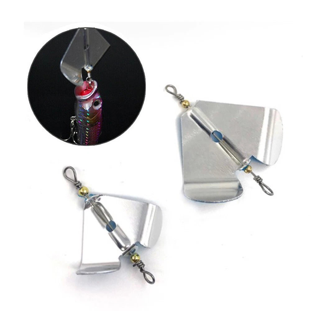 Propeller Blades for Bait Accessories (Wear-Resistant, Lifelike Metal)