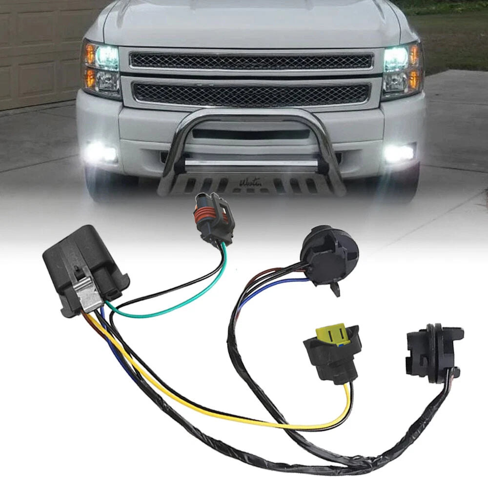 Headlight Wiring Harness for Chevrolet Silverado 1500 2500HD 3500HD (2007–2014)
