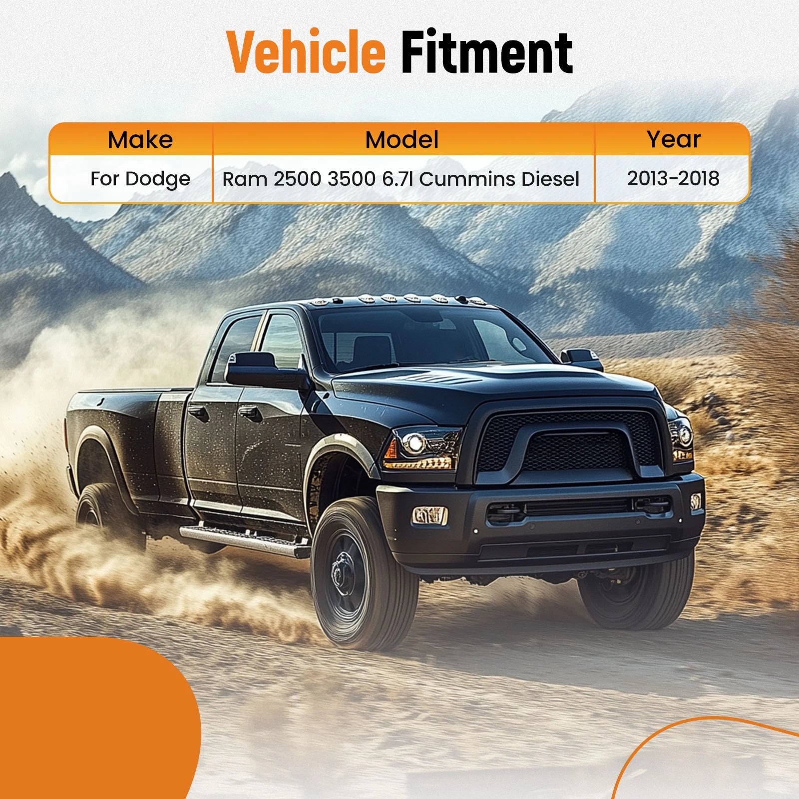 Intercooler Pipe & Boot Kit for Dodge Ram 6.7L (2013-2018)