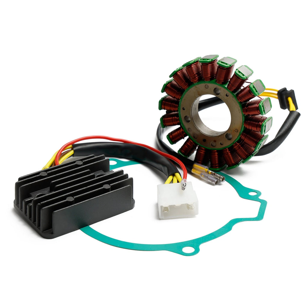 Magneto Stator + Voltage Rectifier + Gasket for Kawasaki KZ550A (1981–1982)