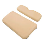 Set of 2 Beige Front Seat Cushions for E-Z-GO RXV (2008–2023)